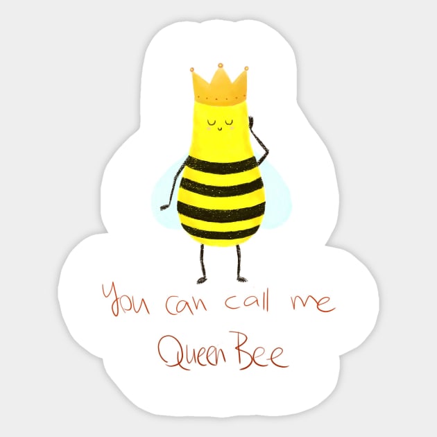 Queen Bee Sticker by PianoElly